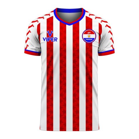 Paraguay 2024-2025 Home Concept Football Kit (Viper) - Baby