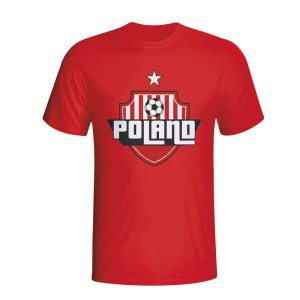 Poland Country Logo T-shirt (Red) Poland Country Logo T-shirt (Red)