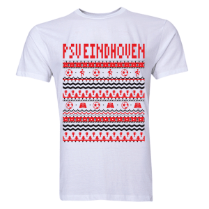 PSV Eindhoven Christmas T-Shirt (White)