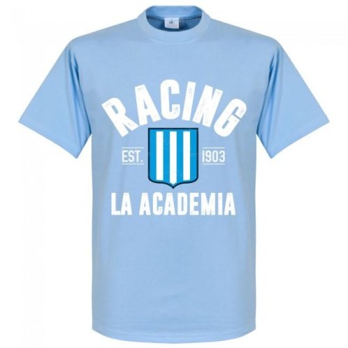 Racing Club Established T-Shirt - Sky