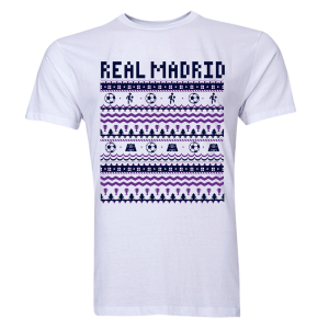 Real Madrid Christmas T-Shirt (White)