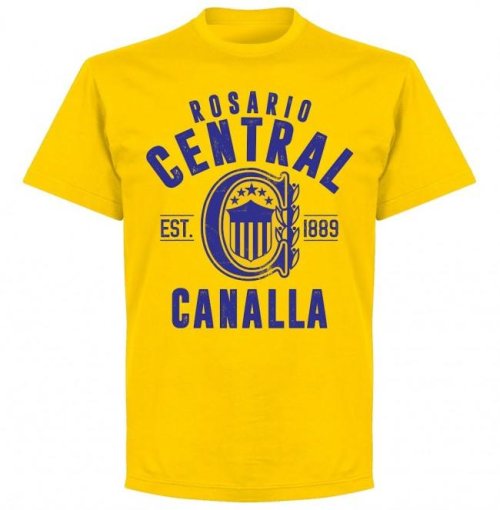 Rosario Central Established T-Shirt - Yellow