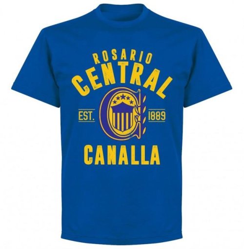 Rosario Central Established T-shirt- Royal