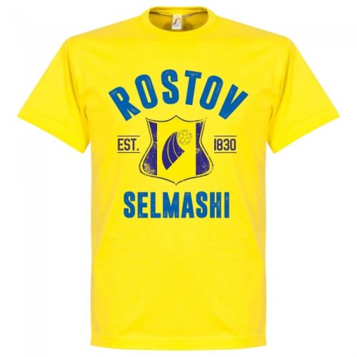 Rostov Established T-Shirt - Lemon Yellow