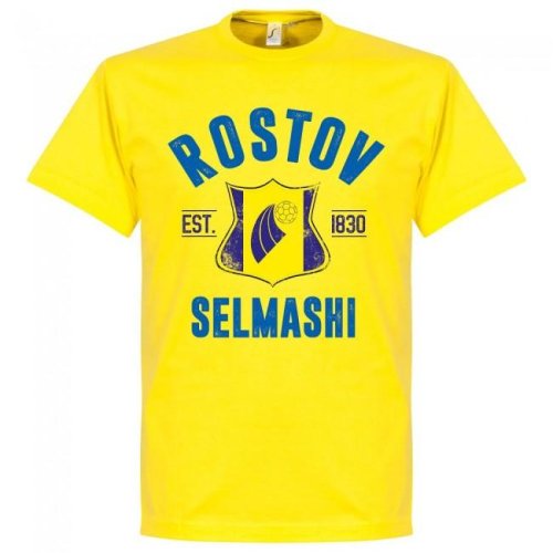 Rostov Established T-Shirt - Lemon Yellow