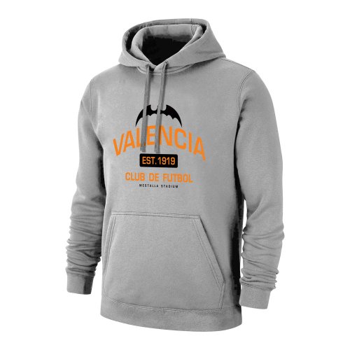 Valencia \'Est.1919\' footer with hood - Grey
