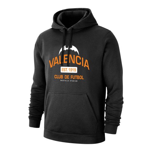 Valencia \'Est.1919\' footer with hood - Black