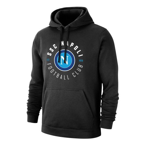 Napoli \'Circle\' footer with hood - Black