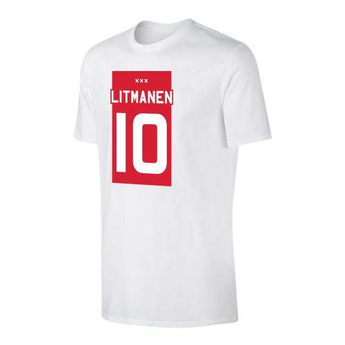 Ajax \' Shirt\' t-shirt LITMANEN - White