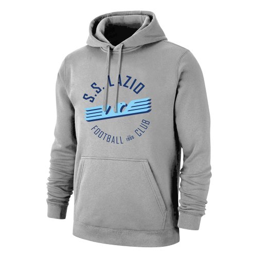 Lazio \'Circle\' footer with hood - Grey