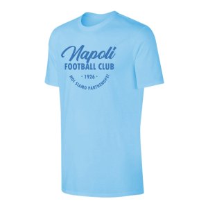 Napoli \'Script\' t-shirt - Light blue