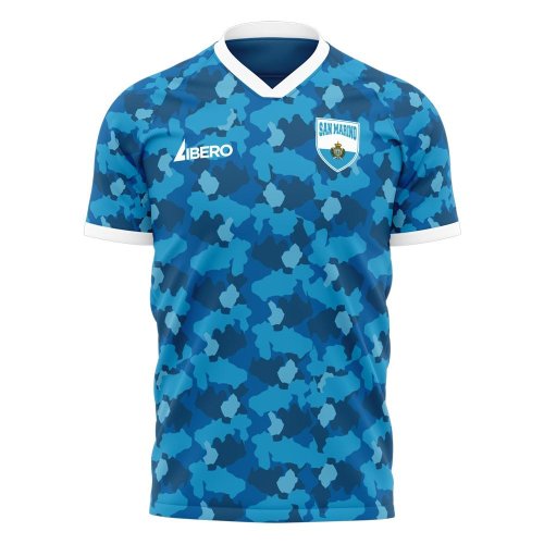 San Marino 2024-2025 Home Concept Football Shirt (Libero)