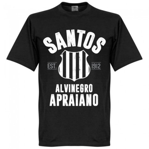 Santos Established T-Shirt - Black