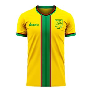 SÃƒÂ£o TomÃƒÂ© and PrÃƒÂ­ncipe 2024-2025 Home Concept Football Kit (Libero) - Womens