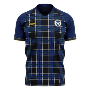 Scotland 2024-2025 Home Concept Football Kit (Libero) - Womens