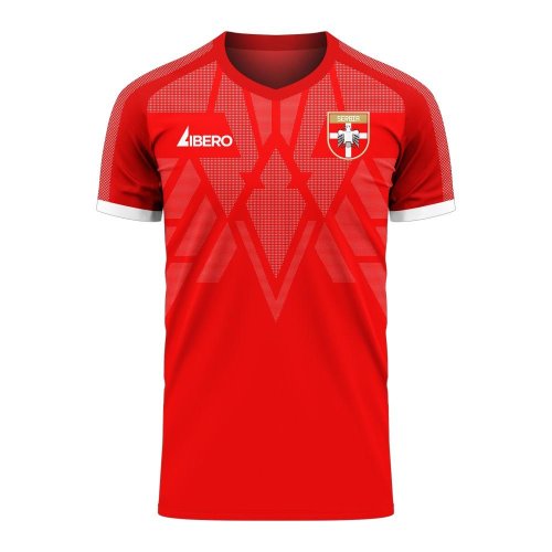 Serbia 2024-2025 Home Concept Football Kit (Libero)