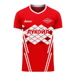 Spartak Moscow 2024-2025 Home Concept Football Kit (Libero) - Adult Long Sleeve