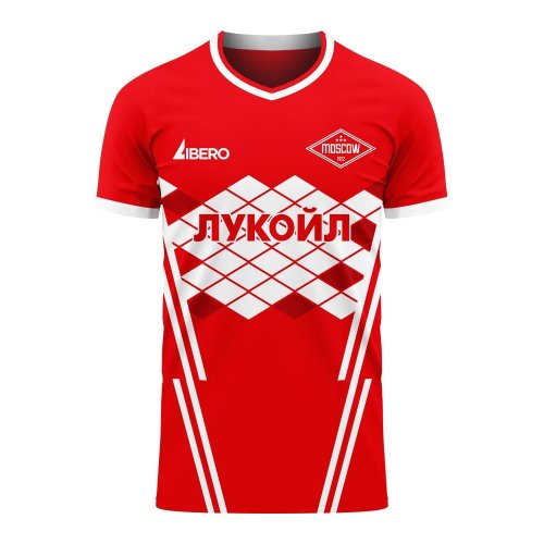 Spartak Moscow 2024-2025 Home Concept Football Kit (Libero)