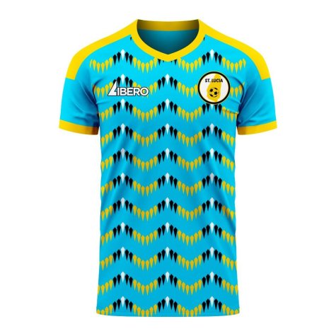 Saint Lucia 2024-2025 Home Concept Football Kit (Libero) - Baby