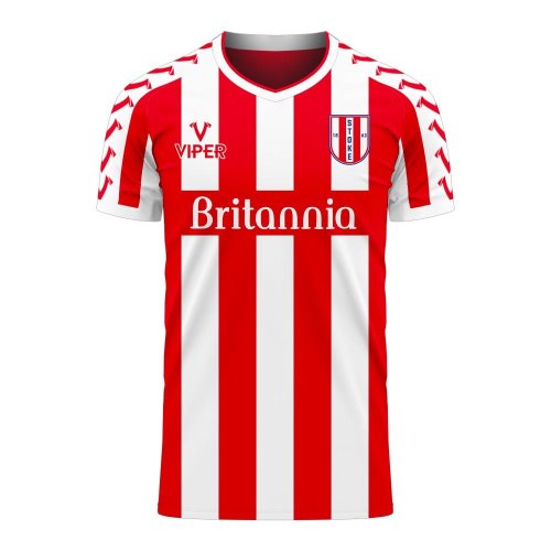 Stoke 2024-2025 Home Concept Football Kit (Viper)