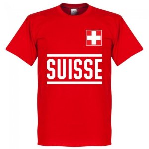 Switzerland Team T-Shirt - Red