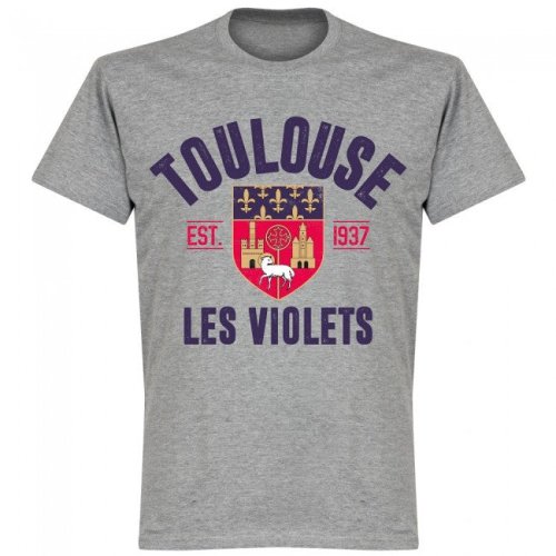 Toulouse Established T-Shirt - Grey