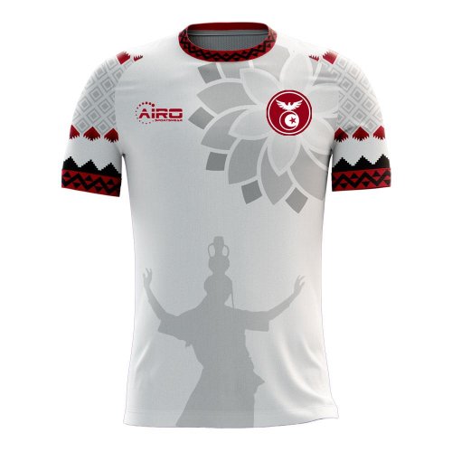 Tunisia 2024-2025 Home Concept Football Kit (Airo) - Womens