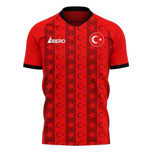 Turkey 2024-2025 Home Concept Football Kit (Libero)