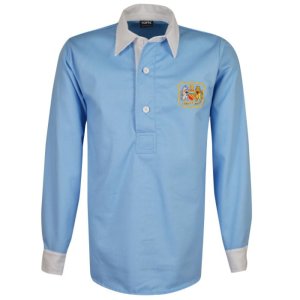 Manchester City 1940s-1950s Retro Football Shirt Manchester City 1940s-1950s Retro Football Shirt