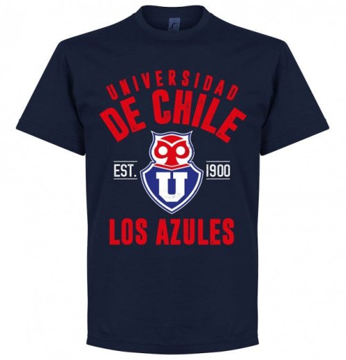 Universidad de Chile Established T-Shirt - Navy