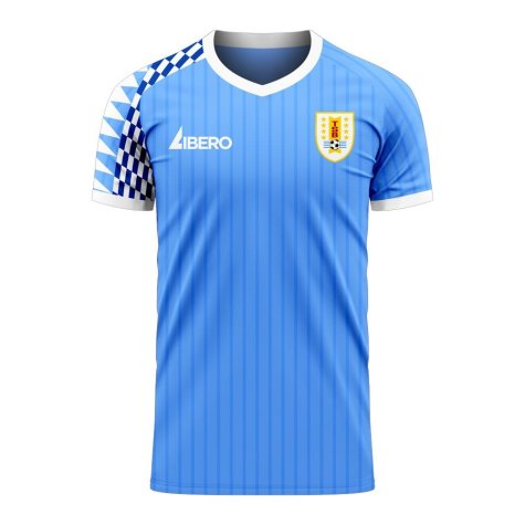 Uruguay 2024-2025 Home Concept Football Kit (Libero) - Womens