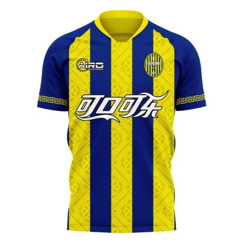 Hellas Verona 2024-2025 Home Concept Football Kit (Airo) - Baby