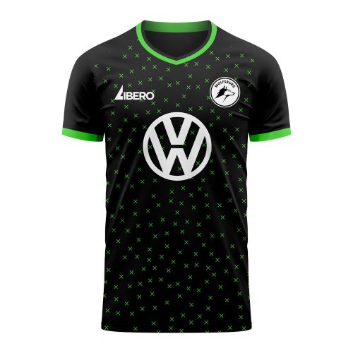 Wolfsburg 2024-2025 Third Concept Football Kit (Libero)