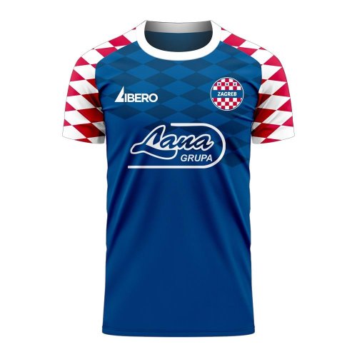 Dinamo Zagreb 2024-2025 Home Concept Football Kit (Libero) - Womens