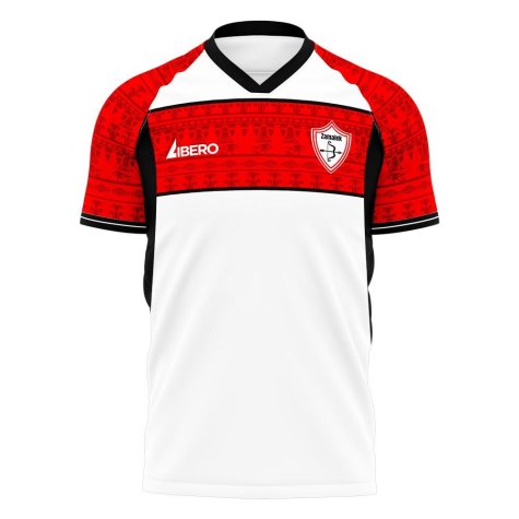 Zamalek 2024-2025 Home Concept Football Kit (Libero) - Baby