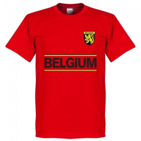 Belguim Kevin De Bruyne Team T-Shirt - Red