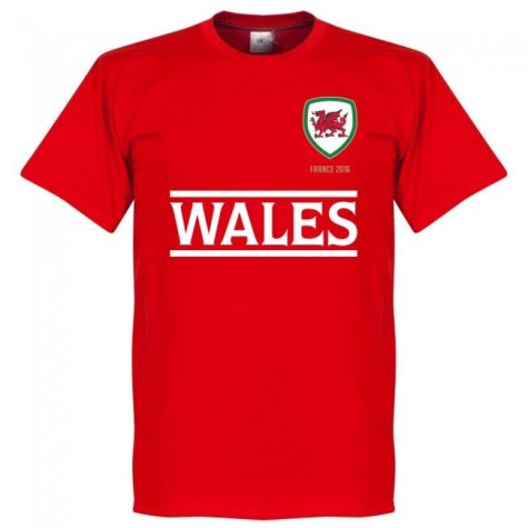 Wales Gareth Bale Team T-shirt - Red