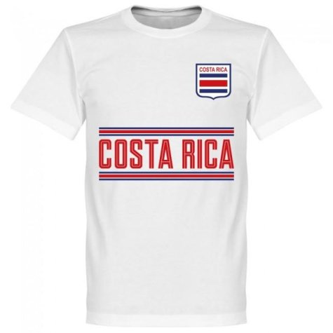 Costa Rica Campbell 9 Team T-Shirt - White