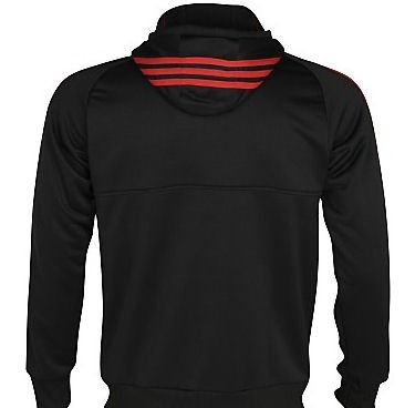 2011-12 AC Milan Adidas Anthem Jacket (Black)