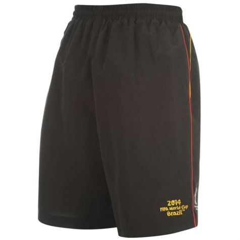 Belgium 2014 FIFA Woven Shorts (Black) - Kids