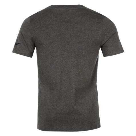 2016-2017 England Nike Crest Tee (Charcoal) - Kids