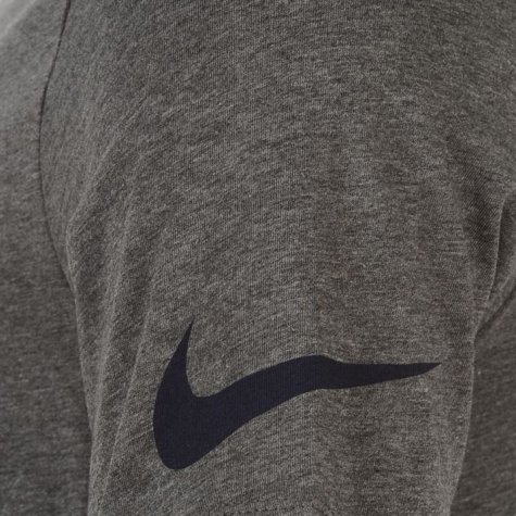 2016-2017 England Nike Crest Tee (Charcoal) - Kids