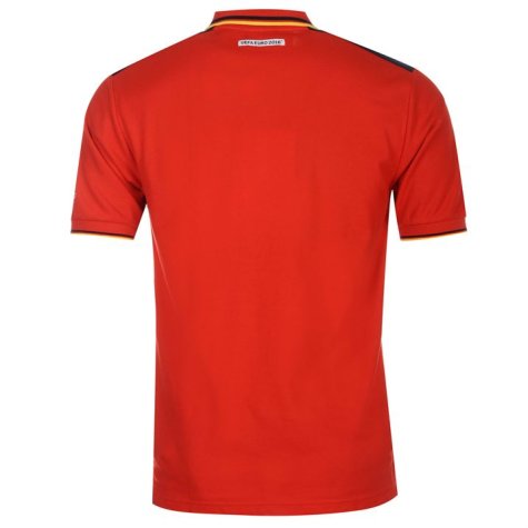 Spain UEFA Euro 2016 Polo Shirt (Red)