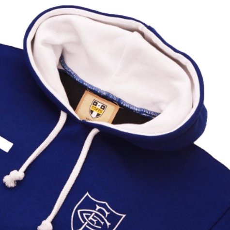 Chelsea Number 25 Retro Hoodie (Royal-White)