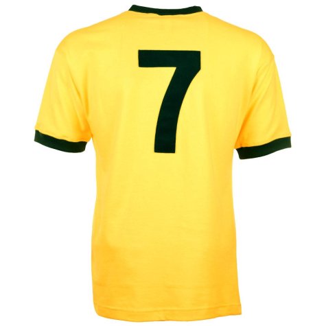 Brazil 1970 World Cup Jarzinho Retro Football Shirt