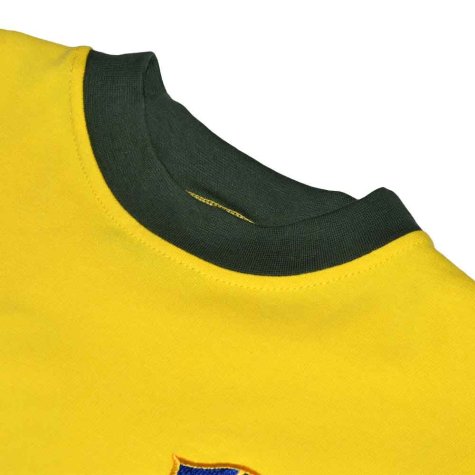 Brazil 1970 World Cup Jarzinho Retro Football Shirt