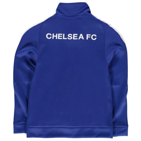 2017-2018 Chelsea Nike Authentic Track Jacket (Blue) - Kids