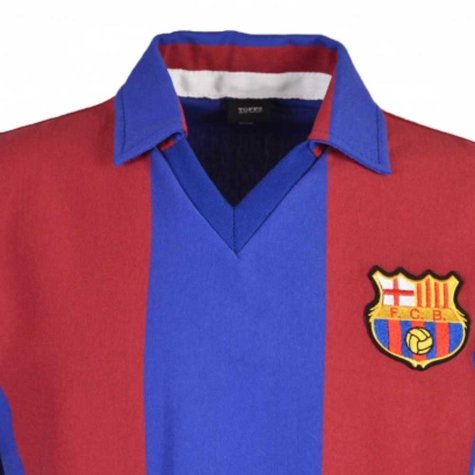 Barcelona 1980-1981 Retro Football Shirt