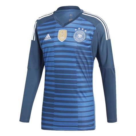 2018-19 Germany Home Goalkeeper Shirt (Ter Stegen 22)