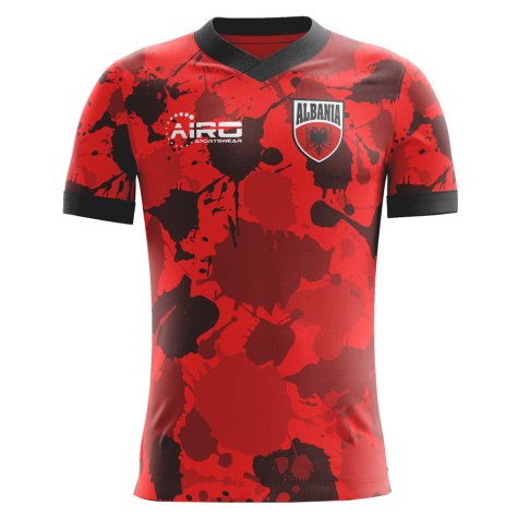 2024-2025 Albania Airo Concept Home Shirt (Hysaj 4)